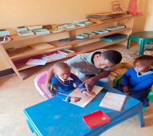 Children in ECD class